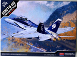 Klijuojamas Modelis Academy Hobby 12422 F/A 18D HORNET US MARINES 1/72