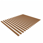 Dvigubos lovos grotelės STIPRIOS x 2, 120x200 cm