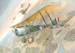 Klijuojamas Modelis Roden 635 Sopwith 11/2 Strutter 1/32
