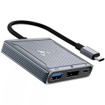 REAGLE HUB adapteris USB-C ekrano prievadas DP 8K 60Hz PD M1 M2