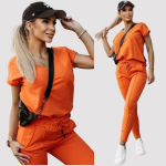 Laisvalaikio komplektas moterims Barbora, oranžinis