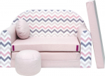 Vaiki&scaron;ka sofa Welox, rožinė