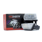 LED numerio ap&scaron;vietimas 6000K Toyota Auris E15 2006-2012, Corolla E12/E15 2000-2016