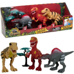Figūrėlių rinkinys Dinozauras su &scaron;viesomis ir garsais, 3 vnt.
