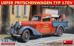 Klijuojamas Modelis MiniArt 38065 Furniture Transport Car Liefer Pritschenwagen Typ 170V 1/35