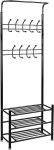 Drabužių ir batų kabykla Home&Living, juoda