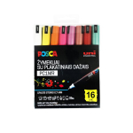 Markeriai Uni Ball Posca PC-1MR, 16 vnt.