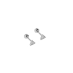 Trikampiai auskarai moterims Helix e032