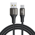 USB Kabelis Joyroom "SA25" juodas "Type-C" 120cm (iki 100W)