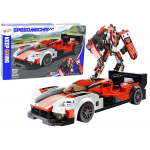 Konstruktorius automobilis - transformeris Lean Toys Porsceh 963, 347d.