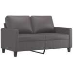 Dvivietė sofa vidaXL, pilka