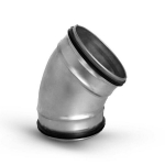 Alkūnė su tarpinėmis Alnor, 160mm