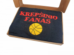 Siuvinėtas rank&scaron;luostis Krep&scaron;inio fanas, 1 vnt.