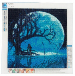 Deimantinė mozaika Mėnulis, 30x30 cm