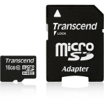 Atminties kortelė telefonui Transcend 16GB microSDHC