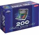 Pokerio rinkinys lagaminėlyje Tactic, 200 žetonų