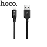 Hoco Premium Times Speed X14 Strong Lightning to USB Laidas 2m (MD818), Juoda