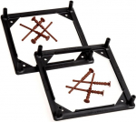 Noctua Fan adapter 120 to 140mm, 2 pieces (NA-SFMA1)