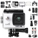 Veiksmo ir laisvalaikio kamera Sporto kamera sjcam sj4000 wifi 2k/4k balta menu lt org