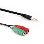 Sbox 35M-2X35F, 3,5mm x2 F. 3Pin -> 3,5mm M. 4Pin, 20 cm