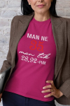 Moteri&scaron;ki mar&scaron;kinėliai &bdquo;Man ne 35&ldquo;, rožiniai