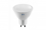 LED lemputė GU10, 7w, 600lm, 3000K, 180-250V, 120&deg;, Dimmable