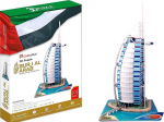 3D dėlionė CubicFun &bdquo;Vie&scaron;butis Burj al-Arab&ldquo;, 101 detalė