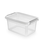 indas su dangčiu ir spaustukais 14x19x9cm 1,5l