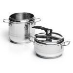 Hendi greitpuodžių rinkinys, 2 vnt., Greitpuodis plienas PROFI 4+7 l 2 vnt.