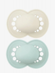 Čiulptukas Mam Air Neutral Natural Rubber, 6-16 mėn, 2 vnt.