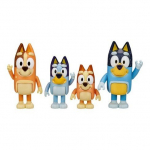 Bluey &scaron;eimos figūrėlių rinkinys