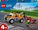 60435 LEGO&reg; City Vilkikas ir sportinio automobilio remontas