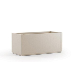 Gėlių dėžutė Ethica 80x36x35cm balta
