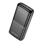 Atsarginis maitinimo &scaron;altinis ("Power Bank") AWEI maitinimo bankas P13K 20000mAh 22,5W juodas skaitmeninis ekranas