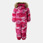Huppa Vaikų žieminis kombinezonas KEIRA, fuchsia pattern
