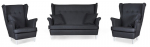 Svetainės baldų komplektas uszak ARI sofa Skandinavi&scaron;ki foteliai &Scaron;eimos baldai