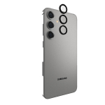 Case-Mate aliuminio žiedo objektyvo apsauga &ndash; apsauginis stiklas, skirtas Samsung Galaxy S24+ (juodas) fotoaparato objektyvui