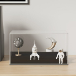 Akrilinė vitrina 24 x 16 x 13 cm, skaidri