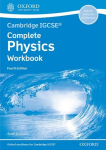 Cambridge IGCSE&reg; & O Level Complete Physics: Workbook Fourth Edition 4th Revised edition