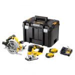 akumulatorowy zestaw Combo DCS570 + DCS334, 18V XR, DeWalt [DCK2012P2T-QW] 2x5,0Ah, Li-Ion