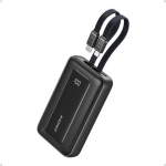 Anker 10000mAh i&scaron;orinis akumuliatorius A1680G11 su integruotais USB‑C ir Lightning kabeliais