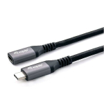USB-C - USB-C kabelis Equip 128370 50 cm Juoda