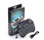 Belaidė klaviatūra Mini Keyboard TouchPad black Ramana family shop