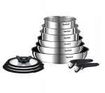 Tefal puodų ir keptuvių rinkinys, 11 vnt.