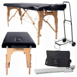 Masažinis stalas Icoucou Fluxar MS-020, juodas