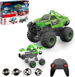 RC didelių ratų visureigis konstruojamas automobilis