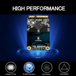 Sharkspeed msata ssd 64gb mini sata 3 (6gb/s) tlc 3d nand ssd kietasis diskas vidinis ssd ne&scaron;iojamiesiems kompiuteriams, stacionariems kompiuteriams (64gb, msata)