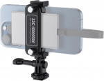 Jjc ne&scaron;iojamas ssd laikiklis i&scaron;maniojo telefono spaustukas, skirtas iphone 16 15 pro & pro max galaxy pixel mate 55&ndash;90 mm pločio, suderinamas su samsung t5, t7, t7 shield ssd, san disk e30, extreme pro/v2 ssd