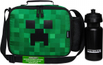 Minecraft &scaron;altkrep&scaron;is mažas berniukams, termo pietų krep&scaron;ys vaikams į mokyklą, kelionėms, dovana vaikams (žalias)