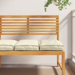 Pallet pagalvės sėdėjimui 2 vnt Kreminė 40x40x8 cm Oxford medžiaga